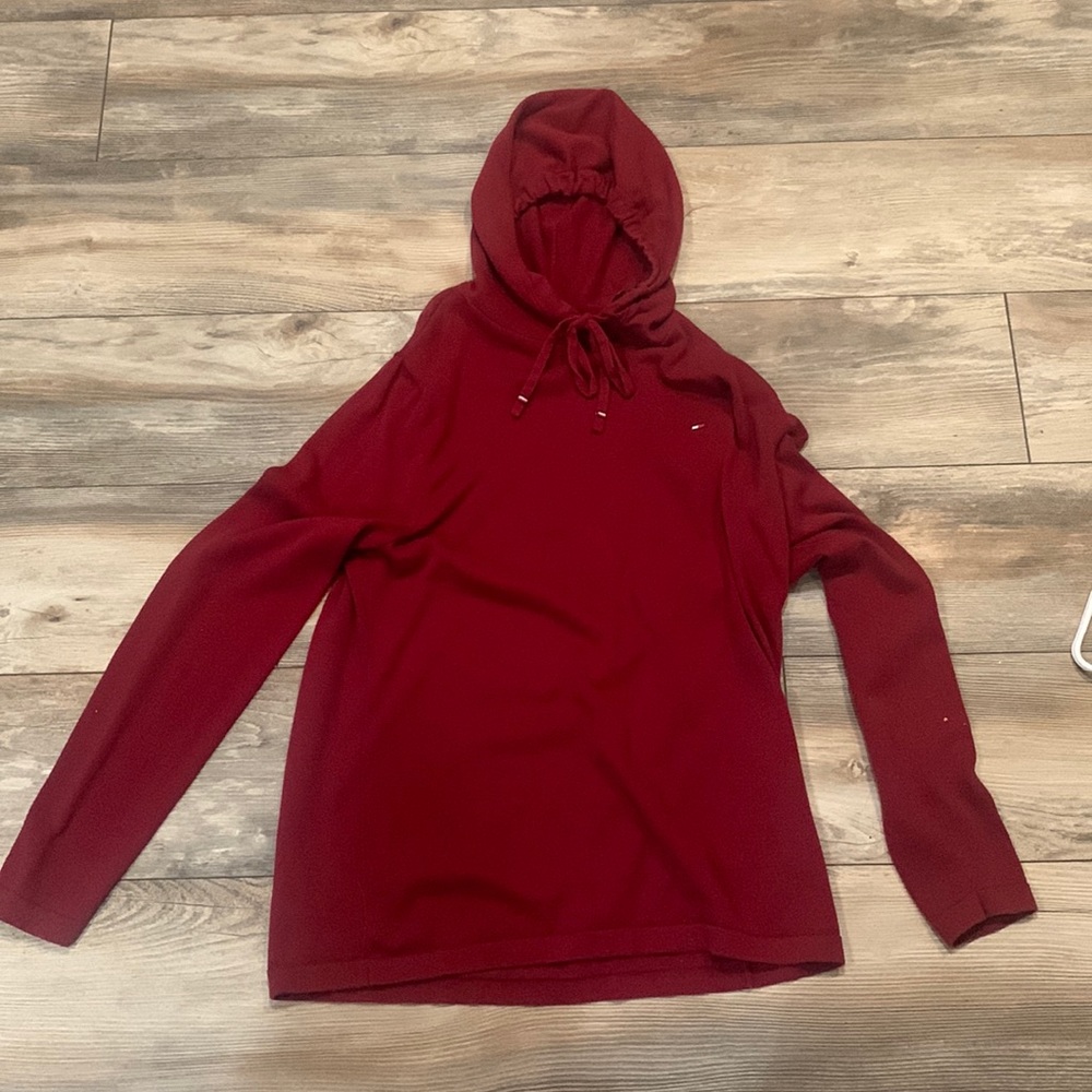 Tommy Hilfiger Mens fleece pullover hooded